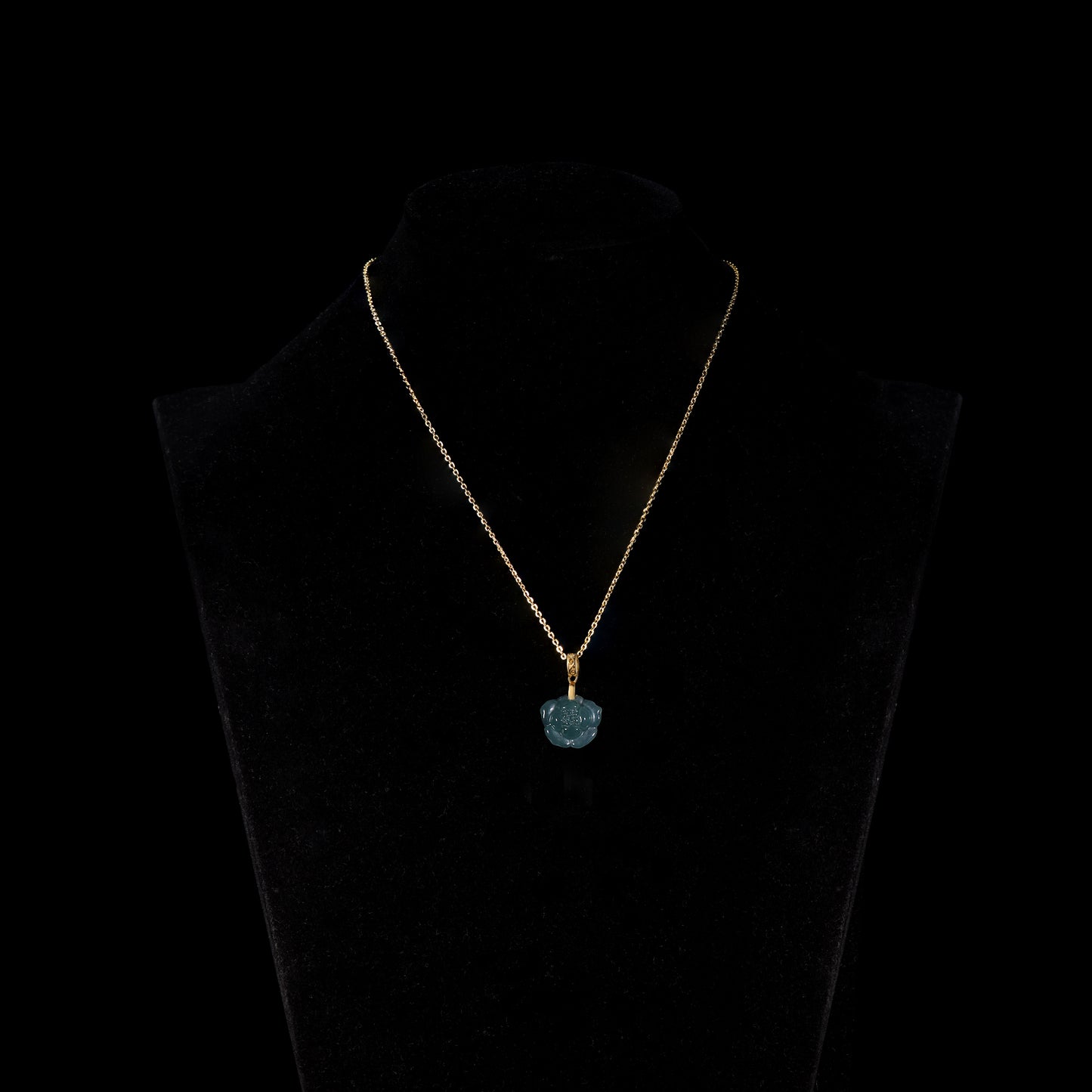 Pendant16 Small Green Jade Charm Pendant