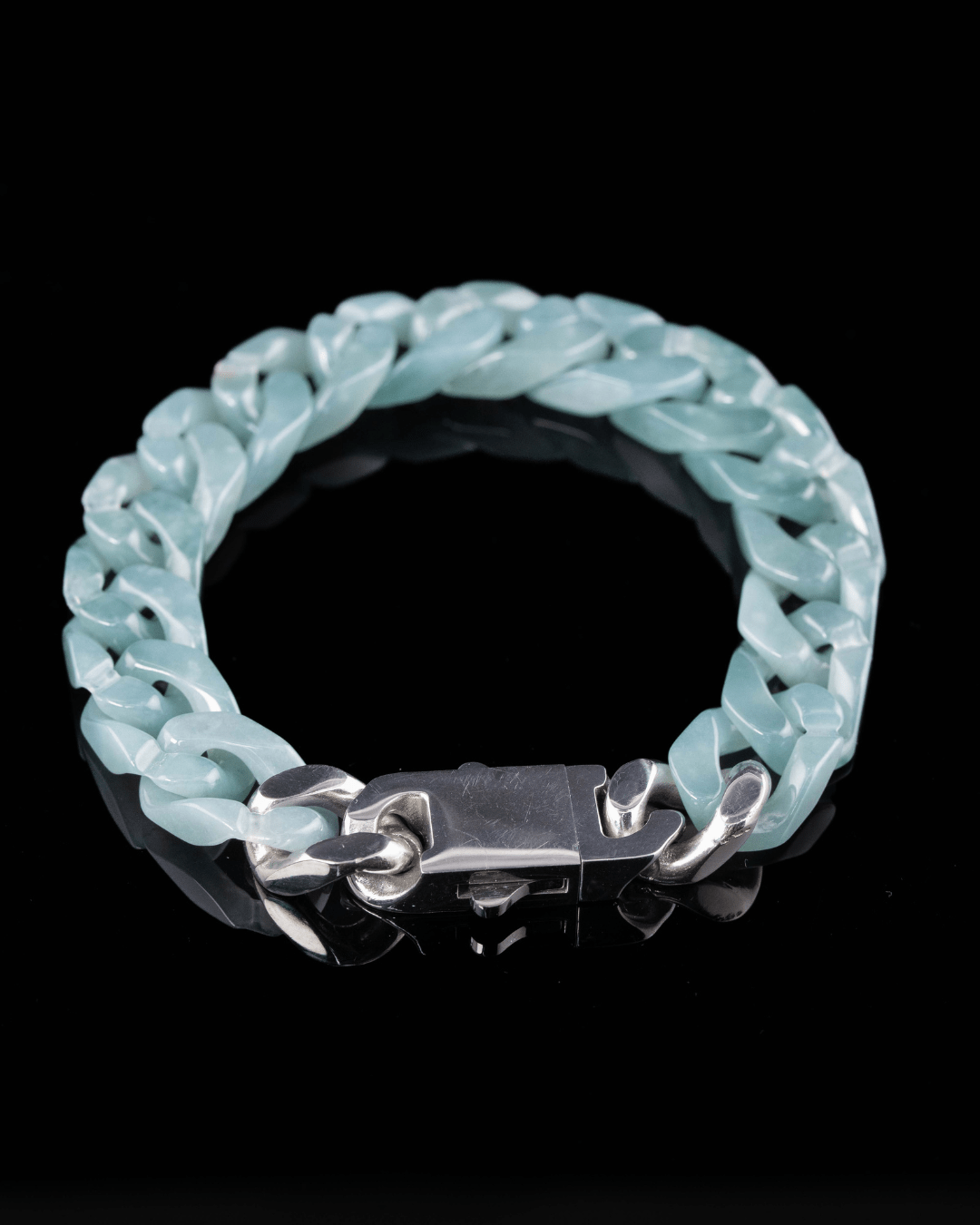 Cuban Link Jade Bracelets