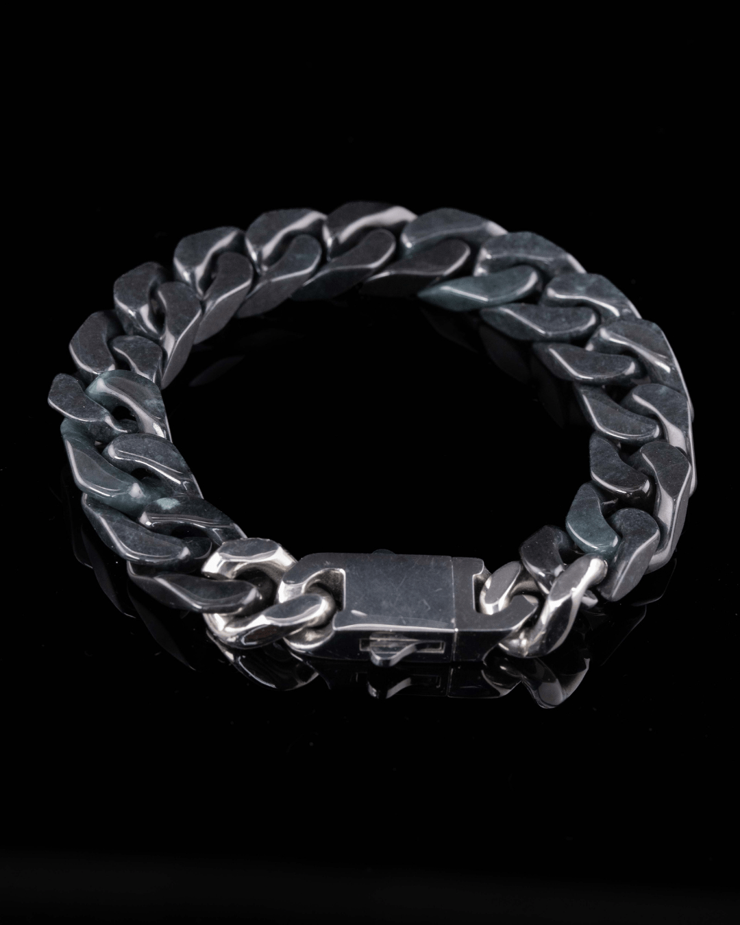 Cuban Link Jade Bracelets