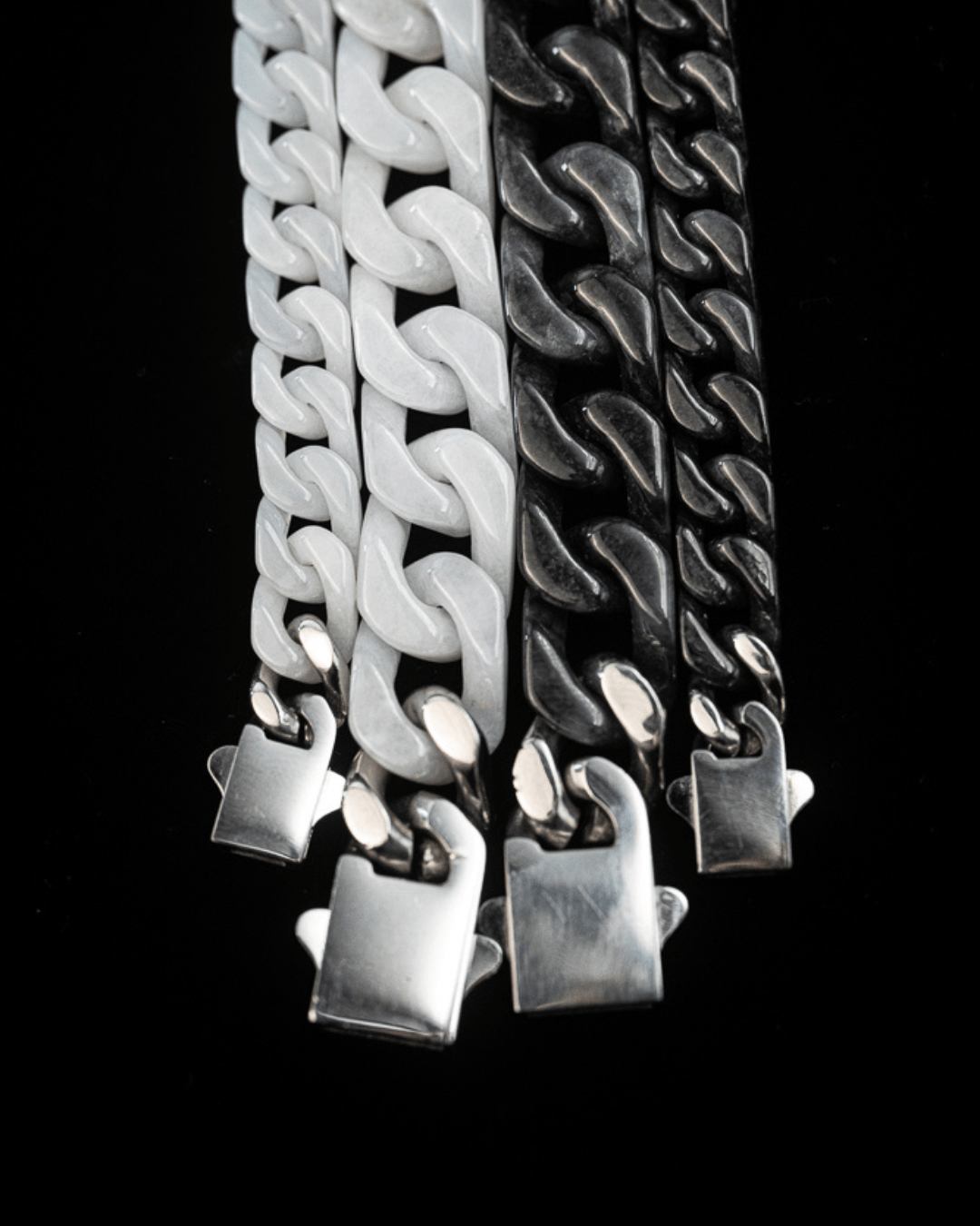 Cuban Link Jade Bracelets