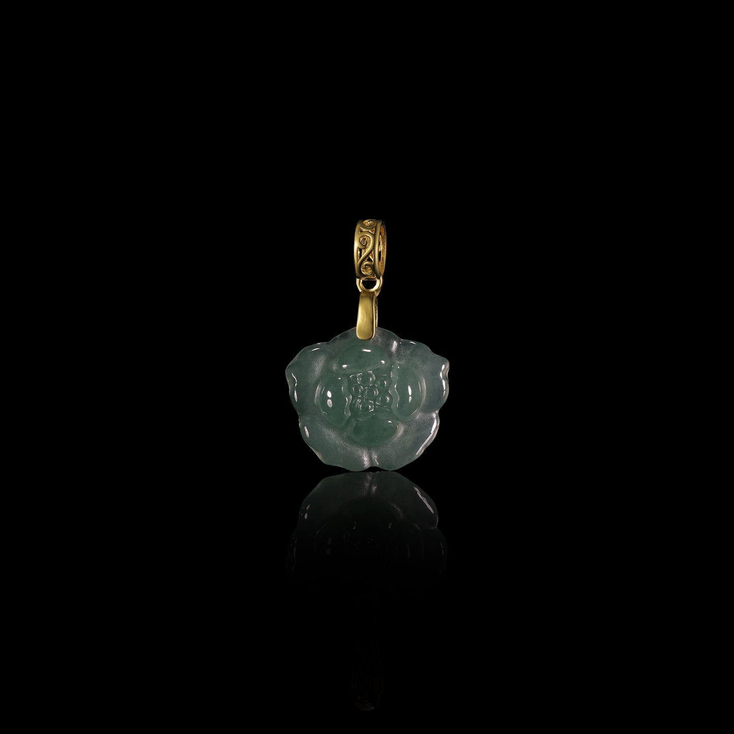 Pendant16 Small Green Jade Charm Pendant