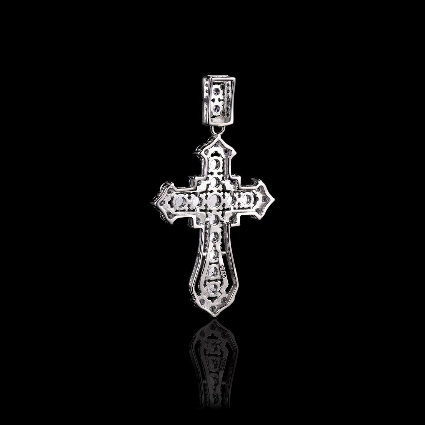 Pendant63 Green Jade Cross Pendant