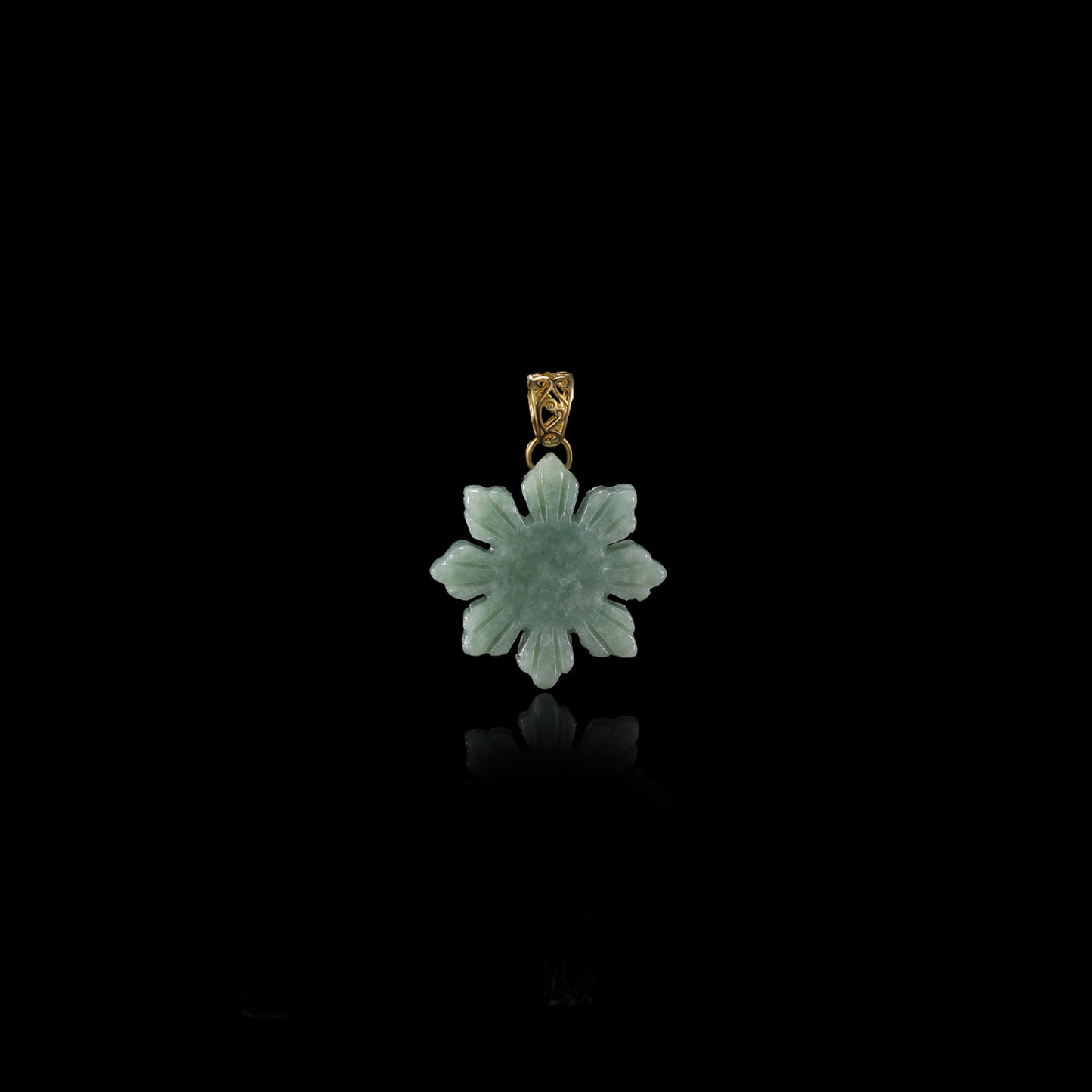 Pendant9 Big Flower Jade Pendant