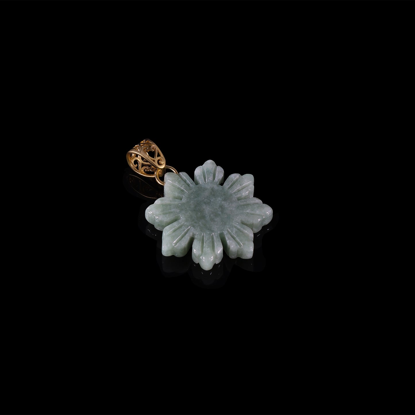 Pendant9 Big Flower Jade Pendant