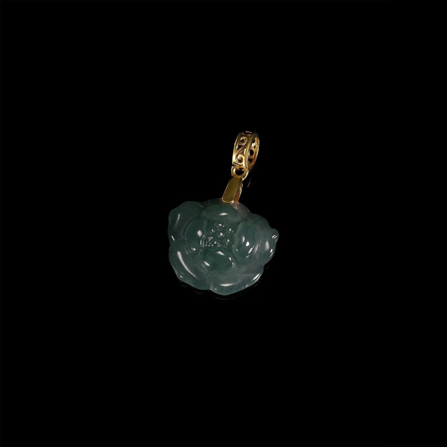 Pendant16 Small Green Jade Charm Pendant