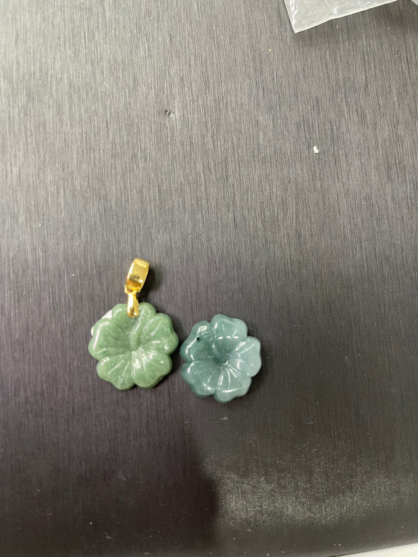 Livestream Order golden clasp two Hibiscus
