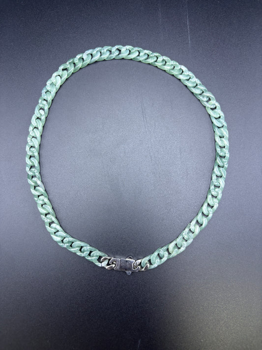 Necklace1 Carved Jade Pendant Necklace with Certificate