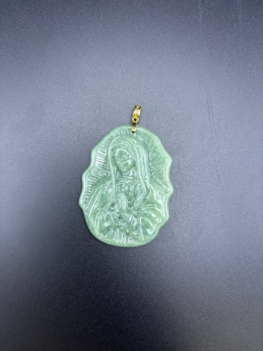 Pendant42 Carved Guanyin Jade Pendant