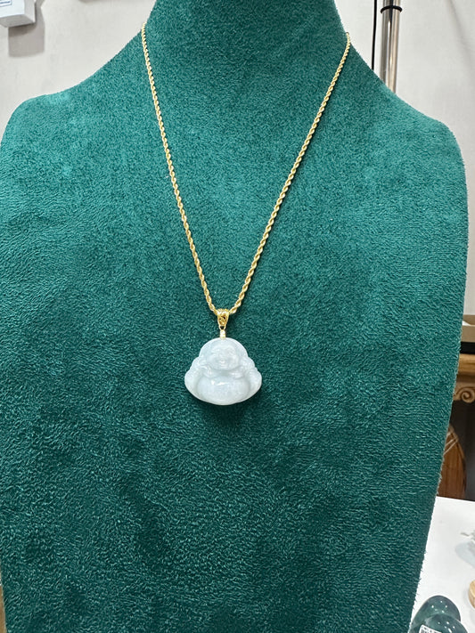 Livestream Order white small buddha （with 60cm chain as freebie）