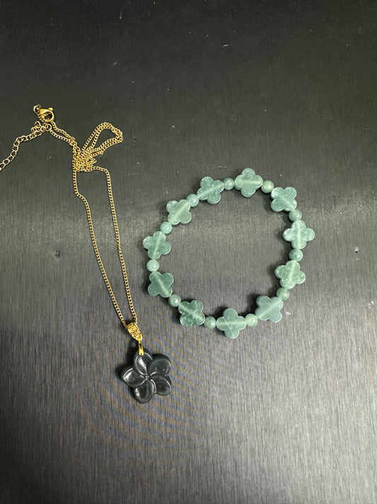 Livestream Order flower and bracelet set