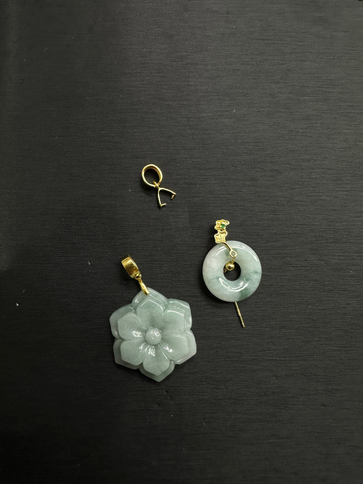 Livestream Order earings set and donut lily deal prcie set