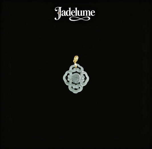 Pendant26 Floral Jade Pendant