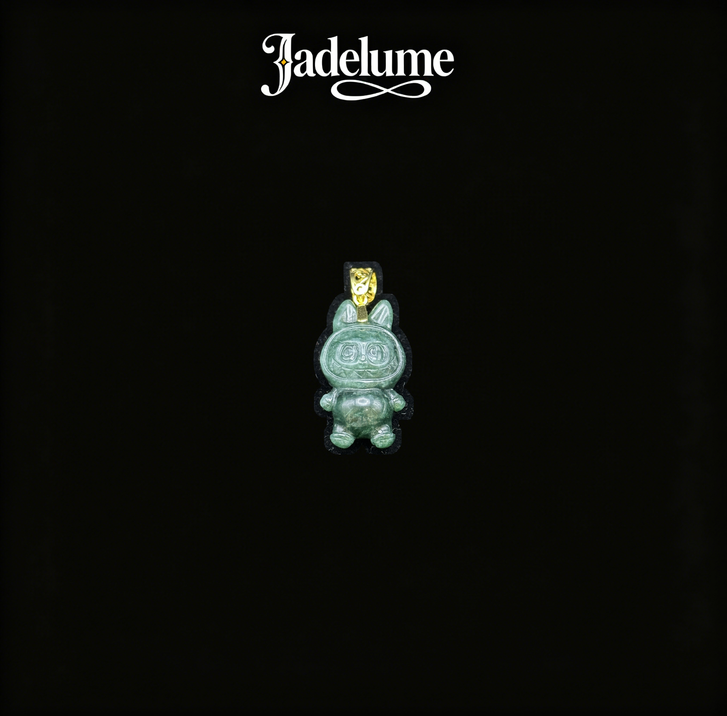 Pendant27 Kuromi Jade Pendant