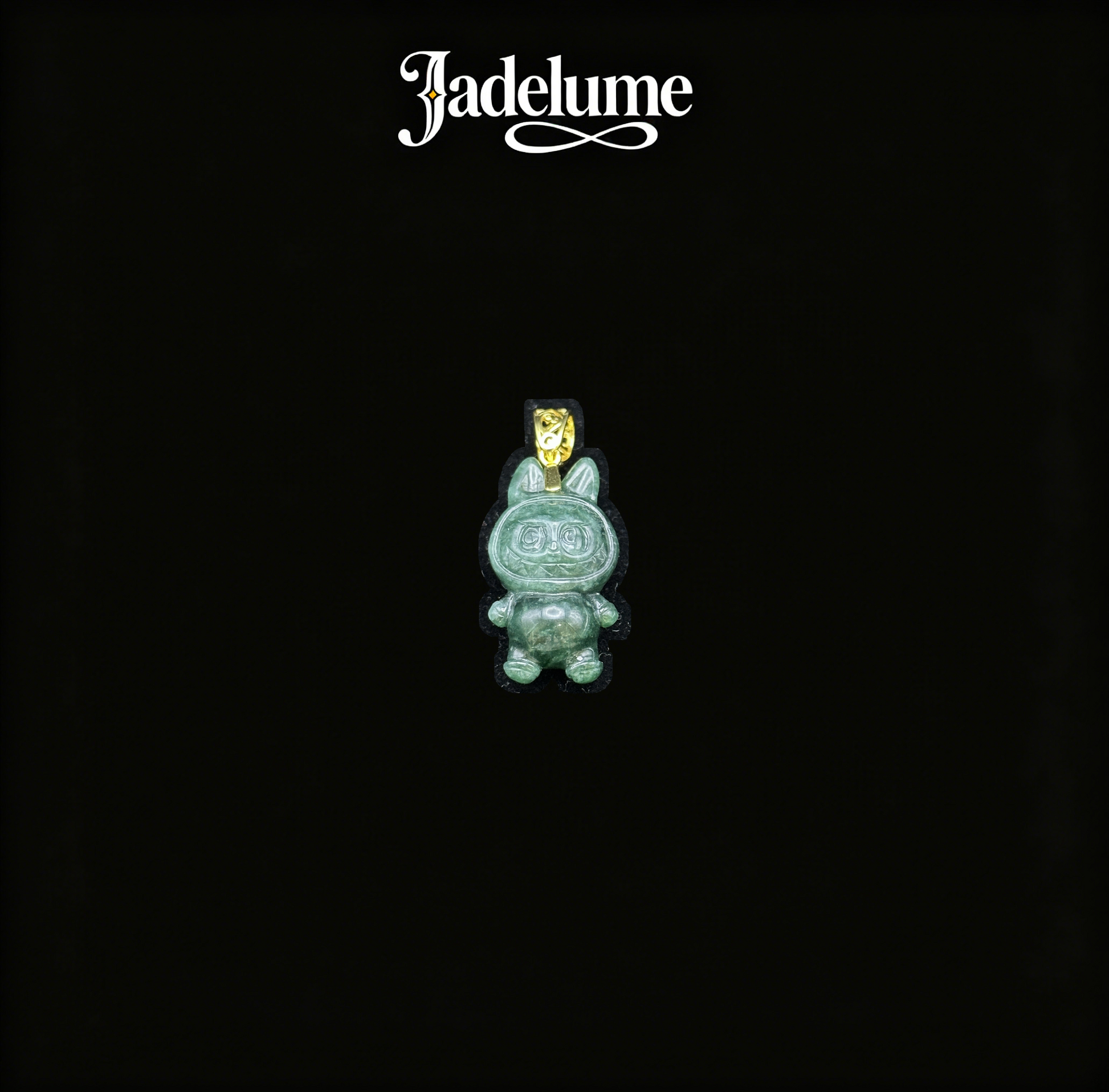 Pendant27 Kuromi Jade Pendant