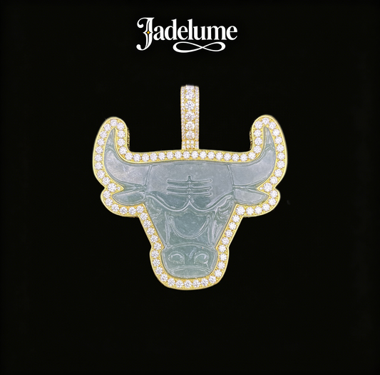 Pendant53 Chicago Bulls-Inspired Jade Pendant