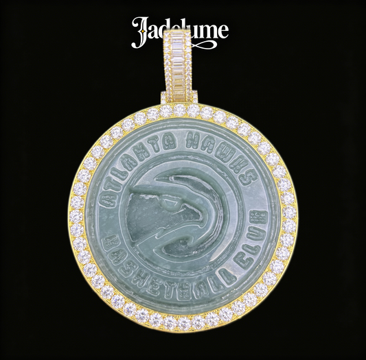 Pendant55 Round Zodiac Jade Pendant